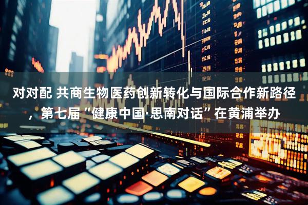 对对配 共商生物医药创新转化与国际合作新路径，第七届“健康中国·思南对话”在黄浦举办