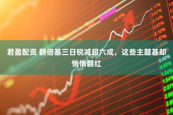 君盈配资 翻倍基三日锐减超六成，这些主题基却悄悄翻红